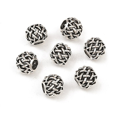 Alloy European Beads X-PALLOY-S079-011AS-1