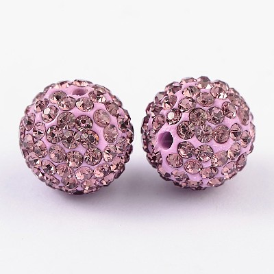Mideast Rhinestone Beads X-RB-B029-5H-1