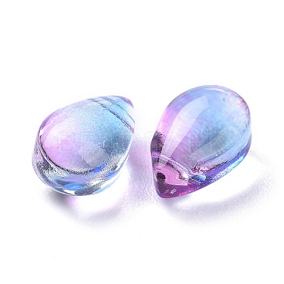 Transparent Glass Beads X-GGLA-M004-05A-09-1