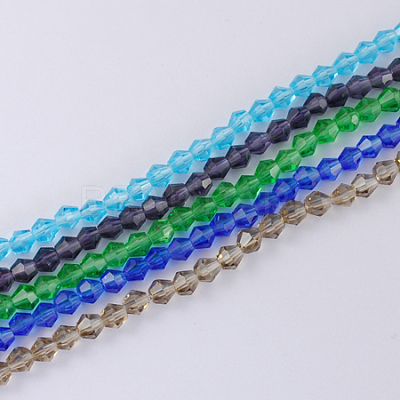 Imitation Austrian Crystal 5301 Bicone Beads GLAA-S026-2mm-M-1