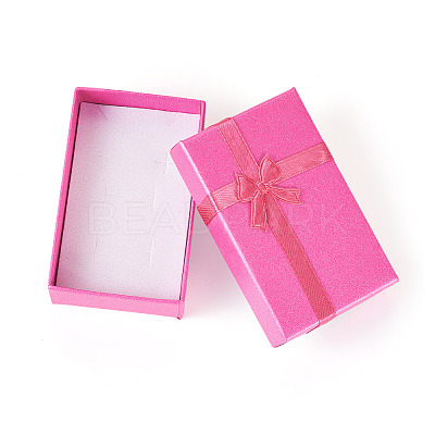 Cardboard Jewelry Storage Gift Boxes for Earrings Rings CON-TAC0004-14-1