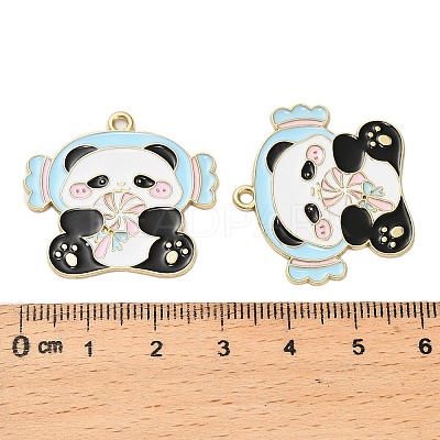 Alloy Enamel Pendants ENAM-G229-03G-04-1