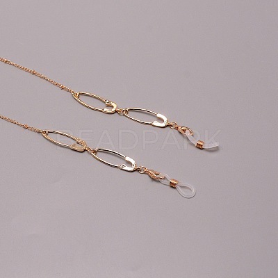 Zinc Alloy Eyeglasses Chains AJEW-TAC0028-12KCG-1