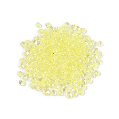 8/0 Inside Colours Transparent Glass Seed Beads X1-SEED-T007-06C-1