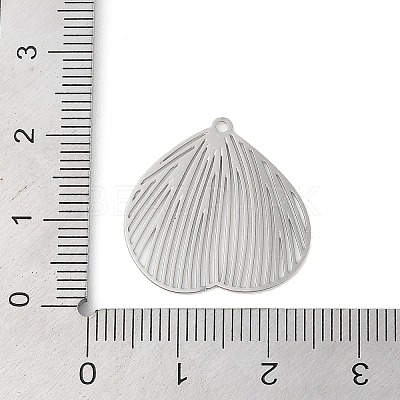Iron Etched Metal Embellishments Pendants IFIN-Z0003-02P-1