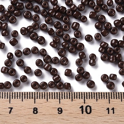 Baking Paint Glass Seed Beads SEED-US0003-3mm-K18-1