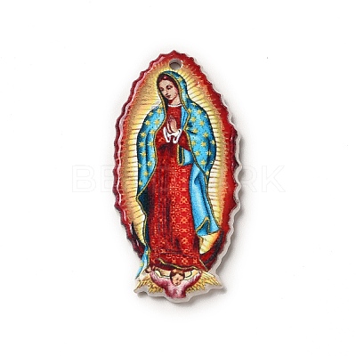 Double-sided Printed Acrylic Pendants X-MACR-K330-18-1