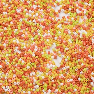 Baking Paint Glass Seed Beads SEED-S042-05B-44-1