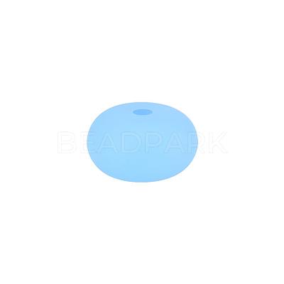 Rondelle Silicone Focal Beads SI-JX0040A-21-1