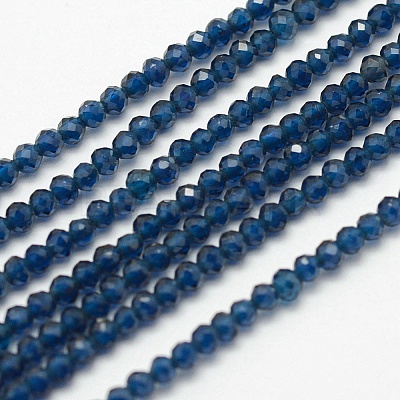 Faceted Synthetic Quartz Beads Strands G-F507-01C-1