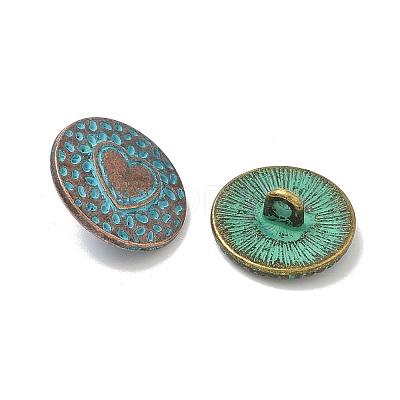 Tibetan Style Alloy Shank Buttons FIND-Z112-03M-1