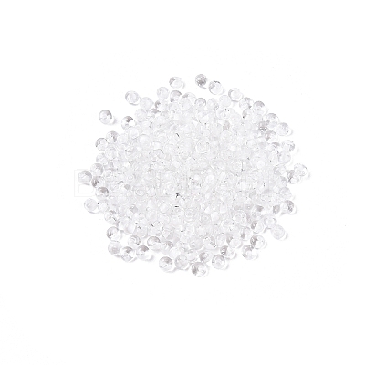 8/0 Inside Colours Transparent Glass Seed Beads SEED-T007-06B-1