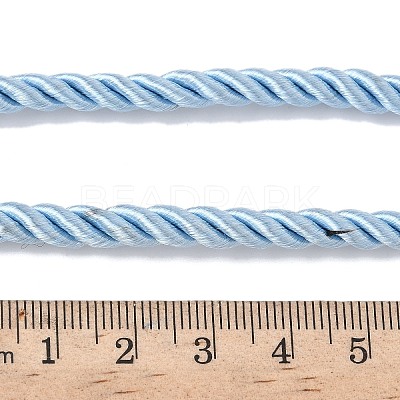 5MM Nylon Twisted Cord Necklace Making FIND-G096-01G-23-1