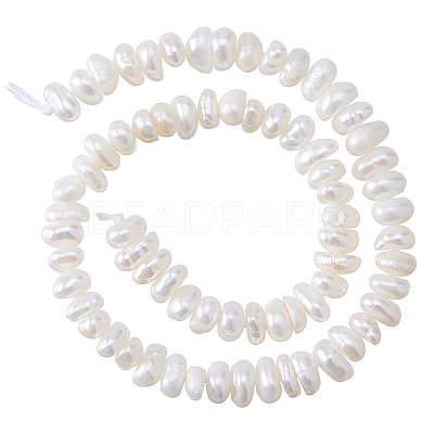 1 Strand Natural Keshi Pearl Cultured Freshwater Pearl Beads Strands PEAR-HS0001-26C-1