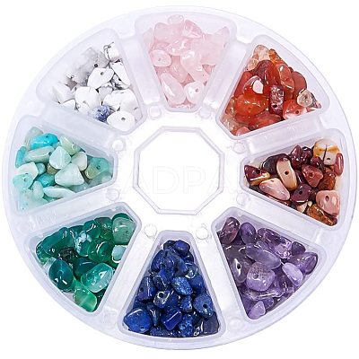 Gemstone Chips Beads G-PH0034-05-1