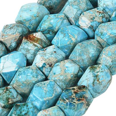 Natural Magnesite Beads Strands GG-CBA6BAC-F06-1