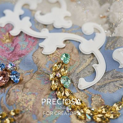 Preciosa® MAXIMA Crystal Fancy Stones X-PRC-FE14-40010-1