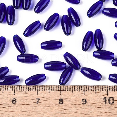 Transparent Colours Glass Seed Beads SEED-T007-16O-1