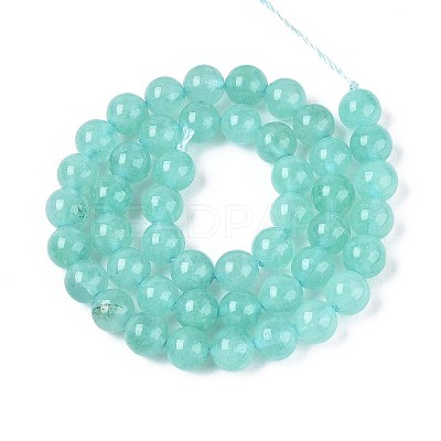 Natural Quartz Beads Strands G-T144-8mm-10B-1