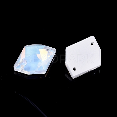 Irregular Rhombus Shape Sew on Rhinestone RGLA-C001-09A-001AM-1