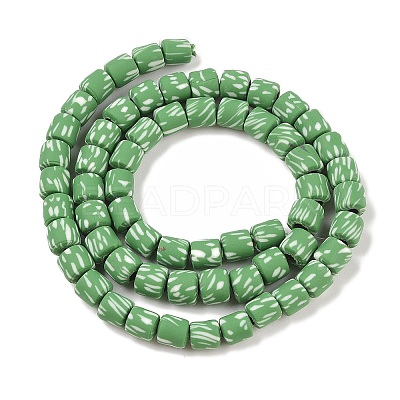 Handmade Polymer Clay Beads Strand CLAY-Z002-01E-1