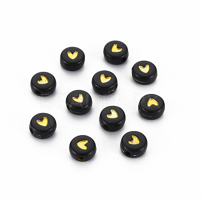 Opaque Acrylic Beads MACR-N008-18-1