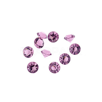 Glass Rhinestone Cabochons GLAA-TAC0005-4mm-06-1