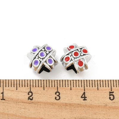 CCB Plastic European Beads CCB-A002-05-1