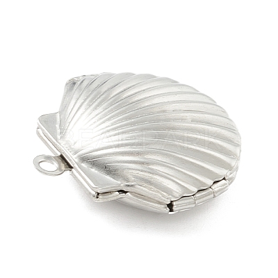 Tarnish Resistant 304 Stainless Steel Diffuser Locket Pendants STAS-K002-04P-1