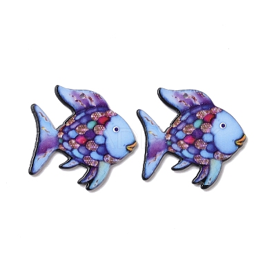 Printed  Acrylic Pendants SACR-G030-05C-1