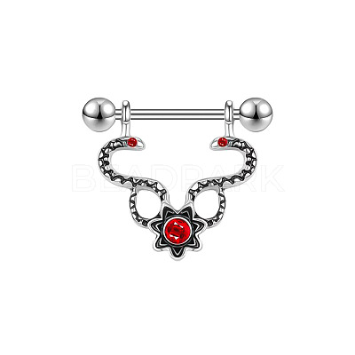 304 Stainless Steel Nipple Rings WG424A2-15-1