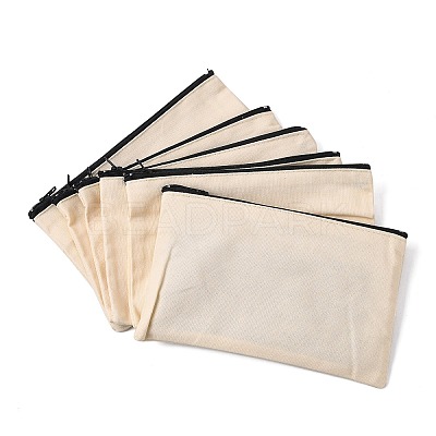 Blank DIY Craft Bag Canvas Pencil Pouch LS-ABAG-G009-D01-1
