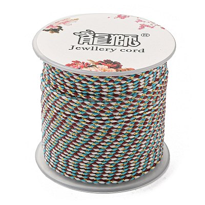 4-Ply Polycotton Cord with Metallic Thread OCOR-Z003-C28-1