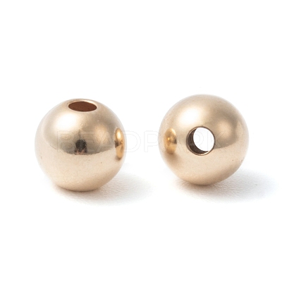 Yellow Gold Filled Beads X-KK-G156-4mm-1-1