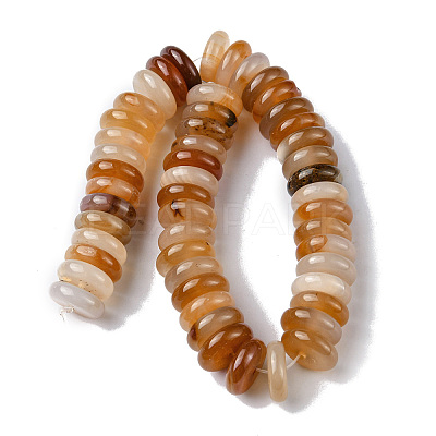 Natural Red Agate Beads Strands G-F743-01F-01-1