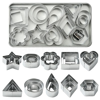 430 Stainless Steel Cookie Cutters BAKE-YW0001-001-1