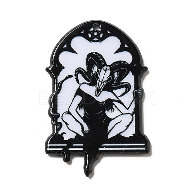 Printed Acrylic Pendants MACR-G059-10A-1