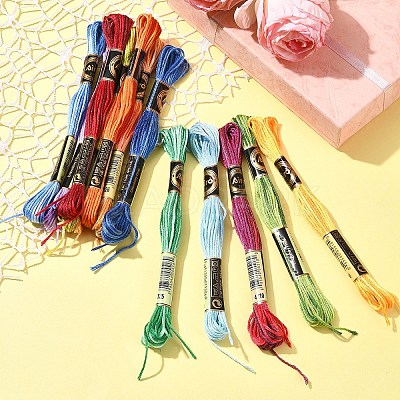 6-Ply Polyester Embroidery Floss OCOR-FZ0001-01A-1