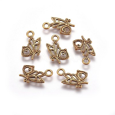 Tibetan Style Alloy Pendants X-TIBEP-A100603-G-LF-1