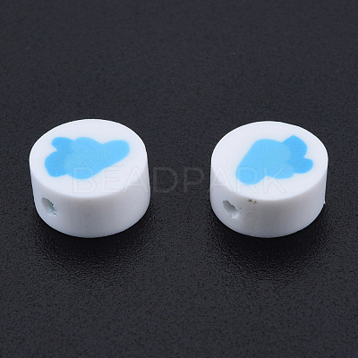 Handmade Polymer Clay Beads CLAY-N011-81F-1