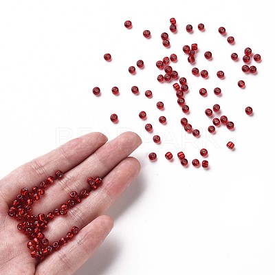 6/0 Glass Seed Beads SEED-US0003-4mm-25-1