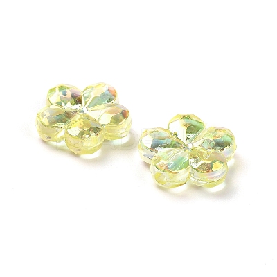 Transaparent Acrylic Beads PACR-H004-01H-1