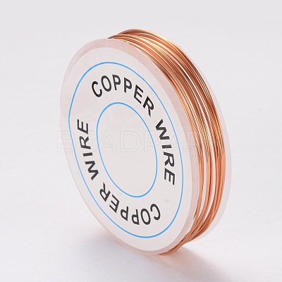 Round Copper Jewelry Wire X-CWIR-CW0.8mm-14-1