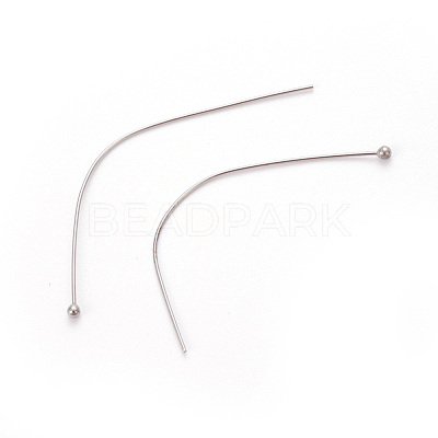 Tarnish Resistant 304 Stainless Steel Ball Head Pins STAS-E452-01P-C-1