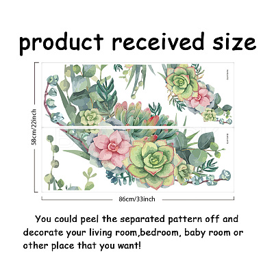 PVC Wall Stickers DIY-WH0228-641-1