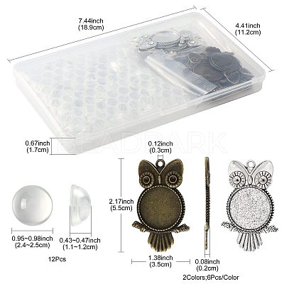DIY Pendant Making Kits DIY-FS0009-07-1