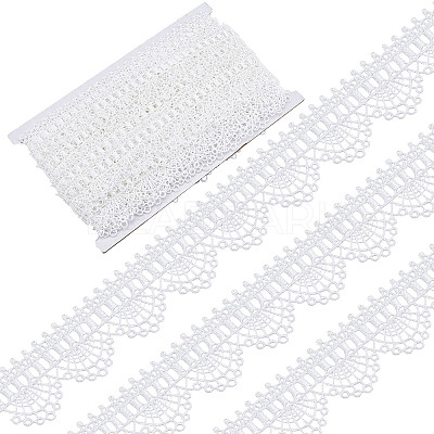 15 Yards Polyester Stitchwork Lace OCOR-GF0002-40A-1