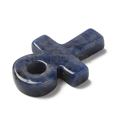Natural Sodalite Pendants G-R492-03C-1