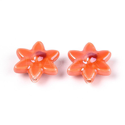 Handmade Porcelain Beads PORC-N008-10G-01-1
