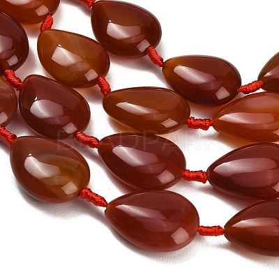 Dyed & Heated Natural Carnelian Beads Strands GG-CBAB9C6-I01-01-1